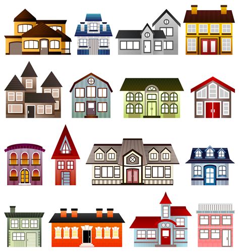 free clip art of houses.